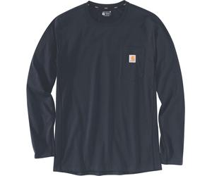 Carhartt Damen Longsleeve Force Flex Pocket T-Shirt L/S Navy-2XL
