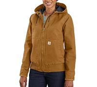 Carhartt Damen Loose Fit, isolierte Duck Active jacke , Carhartt® Braun, L