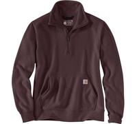 Carhartt MIDWEIGHT HALF ZIP SWEATSHIRT 105657 - Größe XS - Farbe blackberry heather