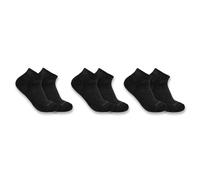 Carhartt COTTON BLEND LOW CUT SOCK 3 PACK SL2623W - Größe MED - Farbe black