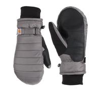 Carhartt Damen Quilts Isolierter Fäustling Handschuhe für kaltes Wetter, anthrazit, 38