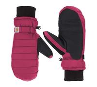 Carhartt Damen Quilts Isolierter Fäustling Handschuhe für kaltes Wetter, Crabapple, Small