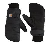 Carhartt Damen Quilts Isolierter wasserabweisendem Einsatz Handschuhe für kaltes Wetter, Schwarz, 38