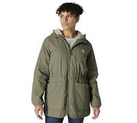 Carhartt Damen Rain Defender Kapuzenmantel, lockere Passform, leicht, isoliert, Dusty Olive, L