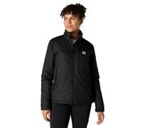 Carhartt Damen Rain Defender® leichte, isolierte Jacke, Schwarz, L