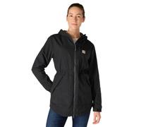Carhartt Damen Rain Defender® Relaxed Fit, leichter Mantel, Schwarz, L