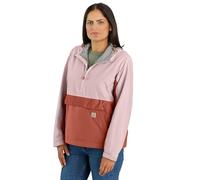 Carhartt Damen Rain Defender Relaxed Fit Leichter Mantel, Soft Rose/Saddle Red, XL