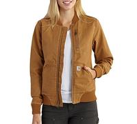 Carhartt Damen Rugged Flex® Relaxed Fit Canvas-Jacke, Carhartt® Braun, XL