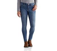 Carhartt Damen Slim-Fit Layton Skinny Leg Denim Jeans, Sundried, 34 Hoch