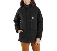 Carhartt Damenmantel Super Dux Coat 104926 – Gefüttert, lässige Passform – Schwarz XS