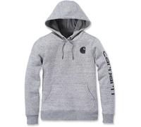 Carhartt Damen Sweatshirt Clarksburg Graphic Sweatshirt Asphalt Heather Nep-L