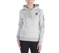 Carhartt Iconic Clarksburg Logo Sweatshirt asphalt heather nep (E07) XL REG