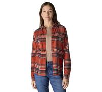 Carhartt Damen Tencel Fiber Series Relaxed Fit Plaid Shirt, Gewürzrot, Groß