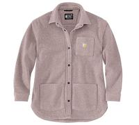 Carhartt Damen Übergangsjacke Wool Blend Overshirt, Farbe:Mink, Größe:M