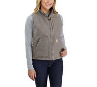 Carhartt - Women's Sherpa Lined Mock Neck Vest - Fleeceweste, Gr. XS, grau (TaupeGrey)