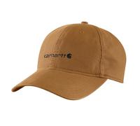 Carhartt Damenkappe aus Segeltuch, bestickt mit Grafik, Braun (Carhartt Brown), Einheitsgröße