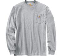 Carhartt Dearborn Loose Langarmshirt, grau, Größe L für Männer