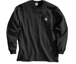 Carhartt Dearborn Loose Langarmshirt, schwarz, Größe XL für Männer