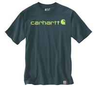 Carhartt Dearborn Relaxed Logo T-shirt dark harbor teal (HV0) S REG