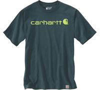Carhartt Dearborn Relaxed Logo T-Shirt, dunkelgrün, Größe XS