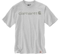 carhartt CORE LOGO T-SHIRT S/S | Heather-grey/Gray XL