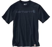 carhartt CORE LOGO T-SHIRT S/S | Navy/Dark Blue XS