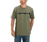 Carhartt Dearborn Relaxed Logo T-Shirt Men Dusty Olive S