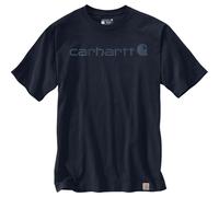 Carhartt Dearborn Relaxed Logo T-shirt navy/dark blue (I27) L REG