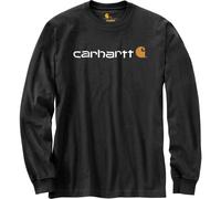 Carhartt Dearborn Relaxed LS Logo T-shirt black (BLK) 2XL REG