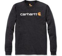 Carhartt Dearborn Relaxed LS Logo T-shirt carbon heather (CRH) 2XL REG