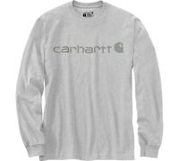 Carhartt Dearborn Relaxed LS Logo T-shirt heather gray/gray (EC5) L REG