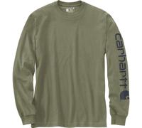 Carhartt Dearborn Relaxed LS Sleeve Logo T-shirt dusty olive (DOV) L REG