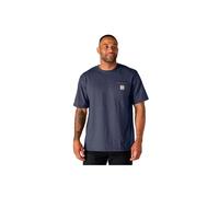 Carhartt - Workw Pocket S/S - T-Shirt, Gr. XL, blau (Superstorm)