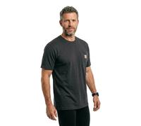 Carhartt T-Shirt Workw Pocket S/S mit Tasche Schwarz (CarbonHeather) Größe XS