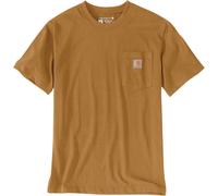 Carhartt - Workw Pocket S/S - T-Shirt, Gr. XXL, orange/braun (CarharttBrown)