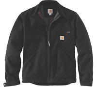 Carhartt Duck Detroit Jacke, schwarz, Größe L für Männer