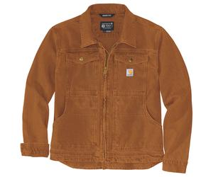 Carhartt - Duck Relaxed Fit Jacket - Freizeitjacke, Gr. M, braun (CarharttBrown)