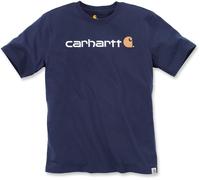 Carhartt EMEA Core Logo Workwear Short Sleeve T-Shirt, blau, Größe XS für Männer