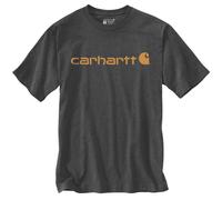 Carhartt EMEA Core Logo Workwear Short Sleeve T-Shirt, dunkelgrau, Größe M
