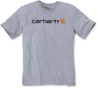 Carhartt EMEA Core Logo Workwear Short Sleeve T-Shirt, hellgrau, Größe XL