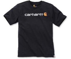 Carhartt EMEA Core Logo Workwear Short Sleeve T-Shirt, schwarz, Größe XS für Männer