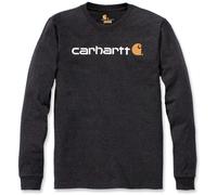 Carhartt EMEA Workwear Signature Graphic Core Logo Langarmshirt, dunkelgrau, Größe XL