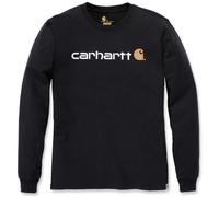 Carhartt EMEA Workwear Signature Graphic Core Logo Langarmshirt, schwarz, Größe XL
