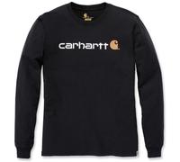 Carhartt EMEA Workwear Signature Graphic Core Logo Langarmshirt, schwarz, Größe XL für Männer