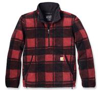 Carhartt Fairbanks Pullover crabapple/black plaid (RA8) L REG