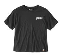 Carhartt Fiber Series Loose Pennant Flag Damen T-Shirt 107387 - Größe M - Farbe Black
