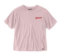 Carhartt Fiber Series Loose Pennant Flag Damen T-Shirt 107387 - Größe XS - Farbe New Rose