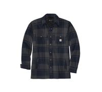 Carhartt Flanell Hemdjacke - marineblau|schwarz / L