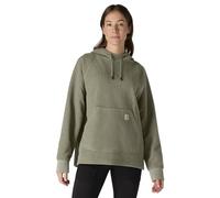 Carhartt Force Damen-Kapuzen-Sweatshirt, Oversized-Fit, Dusty Olive Heather, M