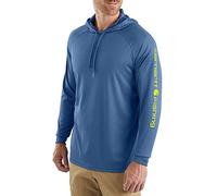 Carhartt Force Angler Graphic Hoodie, blau, Größe S